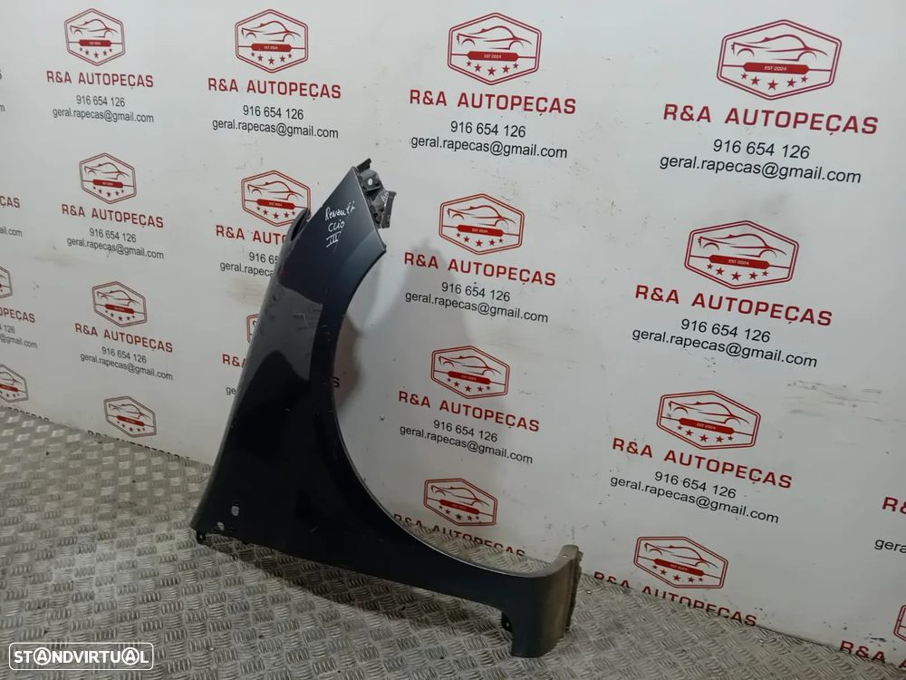 Guarda Lamas Frente Frontal Direito Renault Clio III 3 185 Original - 3