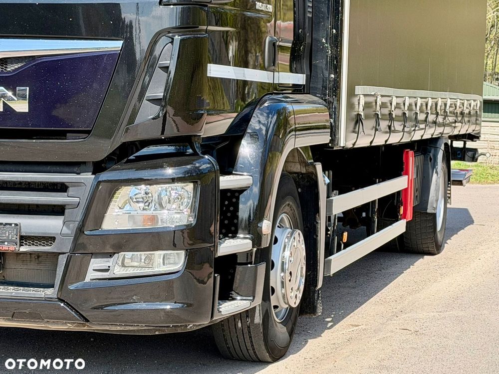 MAN TGS 18.360 / KONTENER - FIRANKA / WINDA / 21 EUROPALET / AUTOMAT / SYPIALKA / 2019 ROK - 16