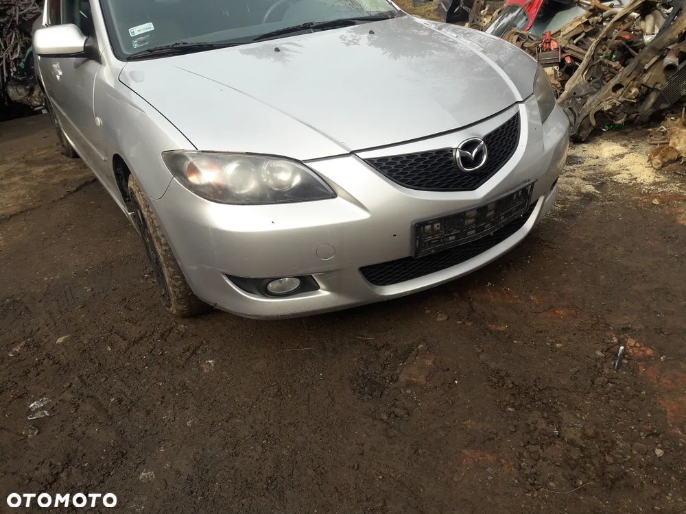 Mazda 3 BK 03-09  Sedan Maska szyba pas zamek belka zderzak pas atrapa 22 - 3