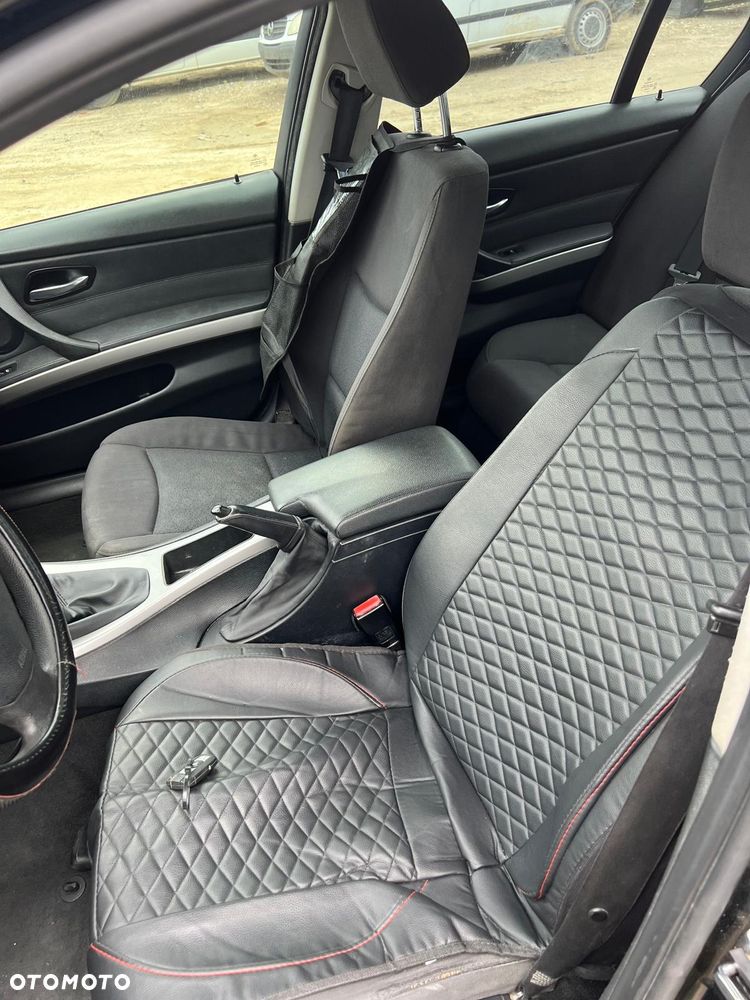 BMW E90 318d części maska zderzak drzwi błotnik lampa deska fotele (475 Black Sapphire) (N47) 2008 przedlift - 10
