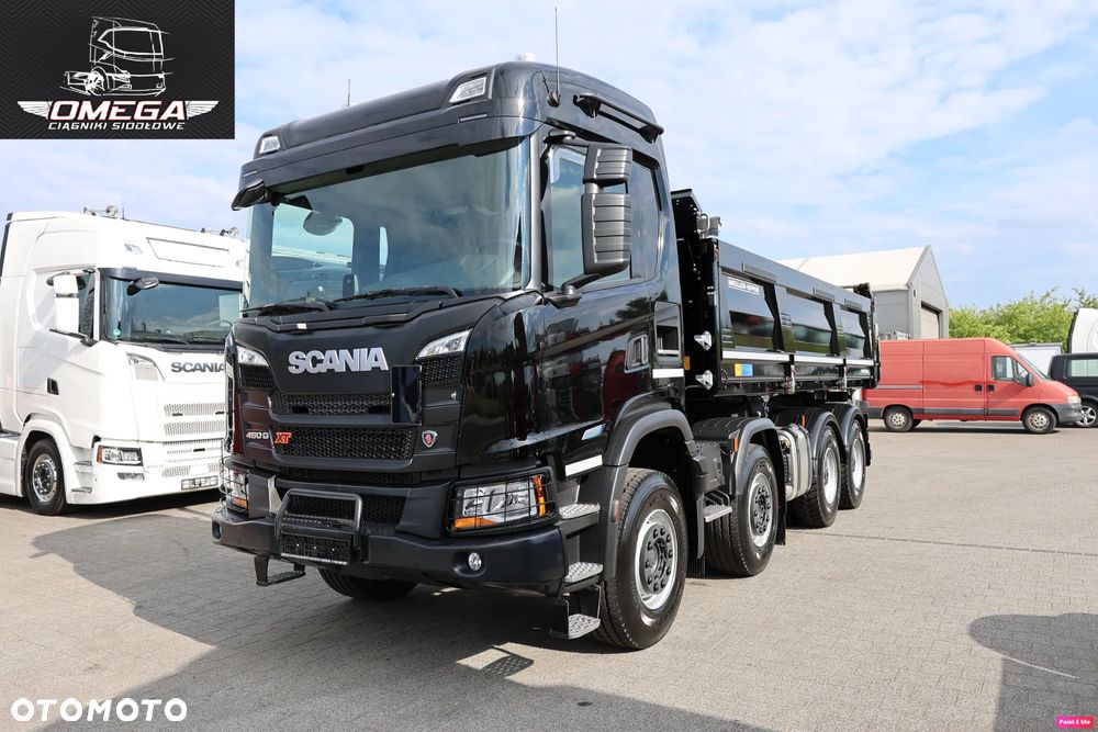 Scania G 460 XT / Jak Nowa / 8X4 / DMC 34 T / WYWROTKA MEILLER 3S / BORDMATIC - 1