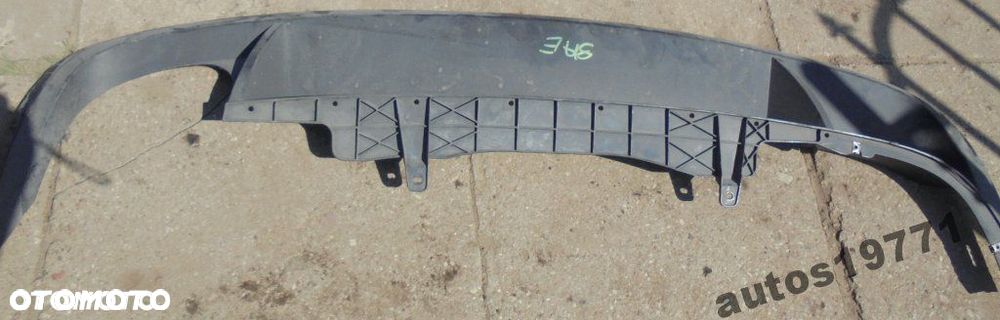 VW PASSAT B7 DÓŁ SPOILER ZDERZAKA TYŁ - 1