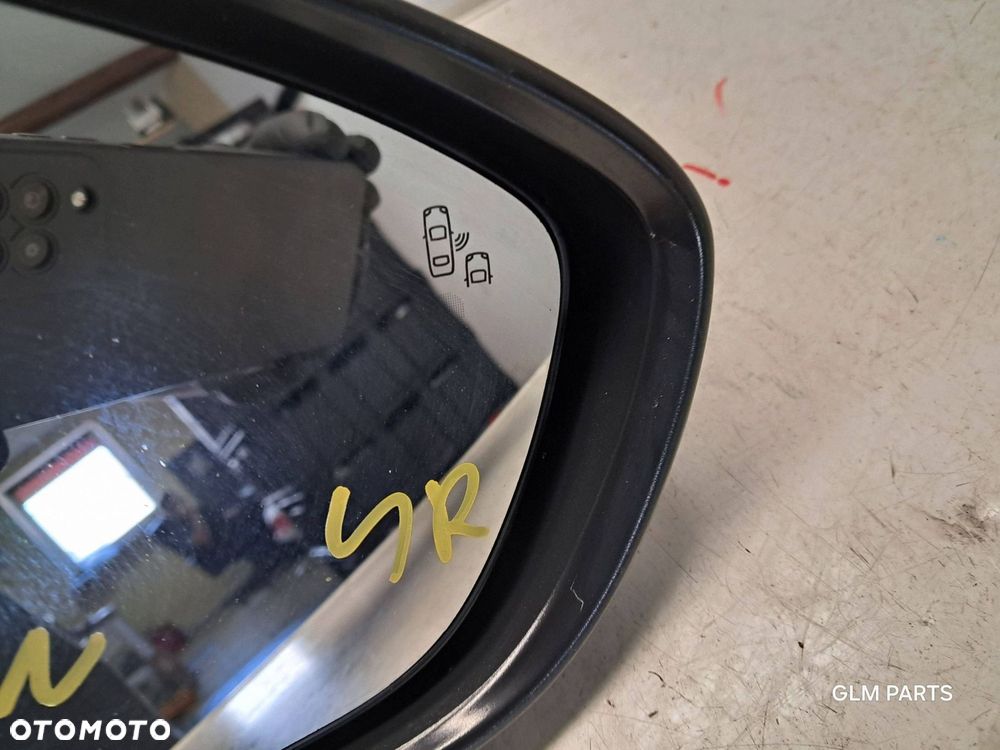 citroen c4 grand picasso ii prawe lusterko 18 pin 10+8 kolor epyd asystent - 3