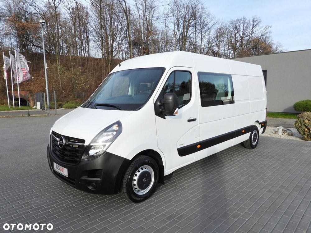 Opel MOVANO FURGON BRYGADÓWKA 7 MIEJSC LEDY  135KM - 7