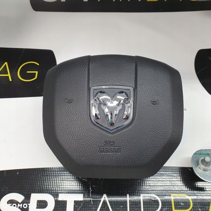 DODGE RAM SKÓRA DESKA ROZDZIELCZA KONSOLA KOKPIT PULPIT PODUSZKI AIRBAG AIR BAG PASY KIT SET - 7