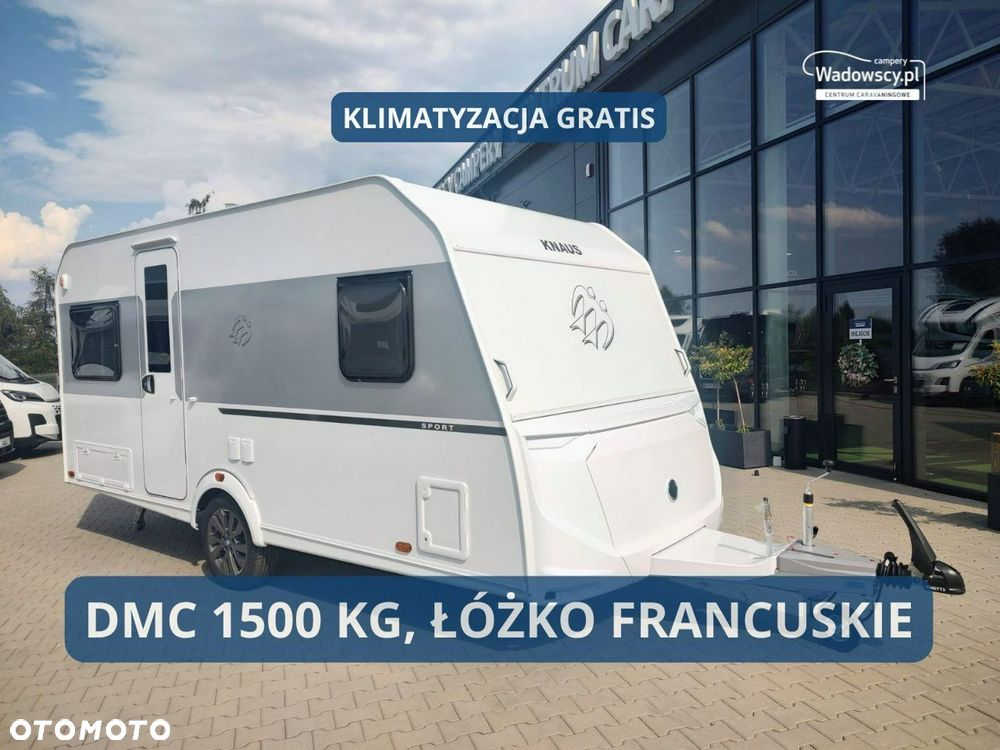 KNAUS Sport 450 FU z łóżkiem francuskim, DMC 1500 KG - 1