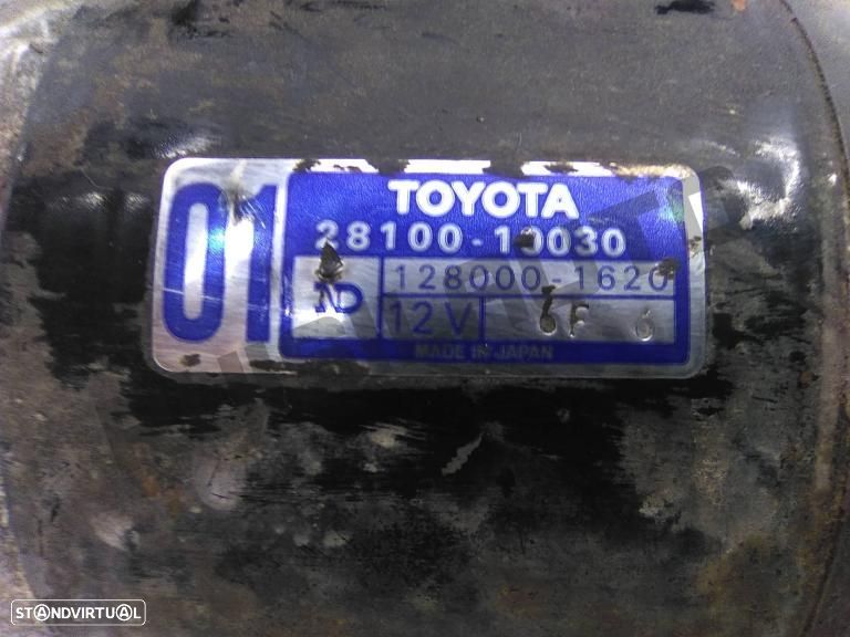 Motor De Arranque 28100-10030 Toyota Corolla Vi (e90) [1987_199 - 4