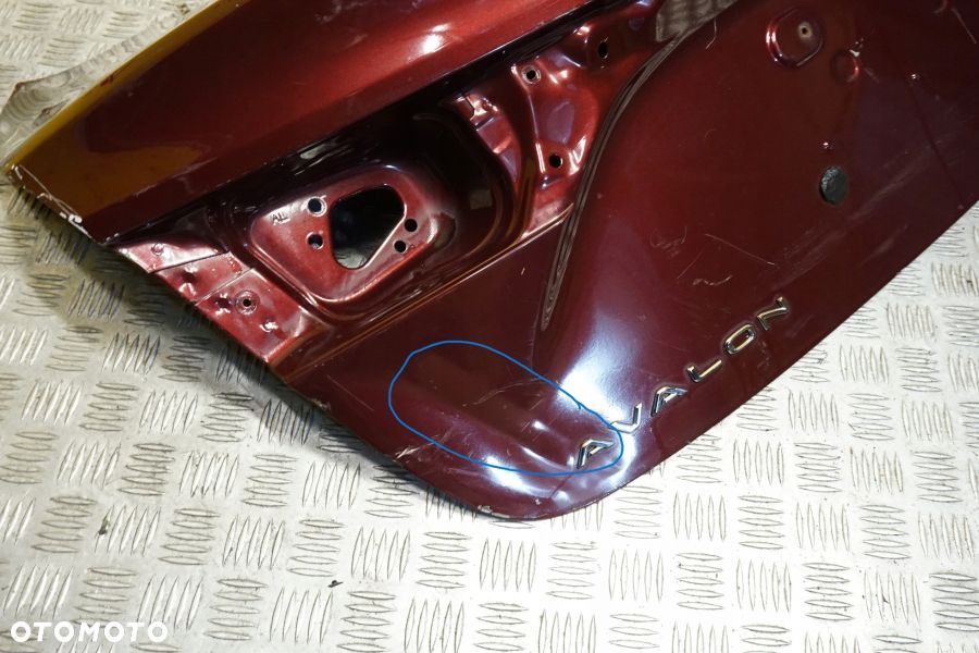 TOYOTA AVALON LIMITED 2013 - 2018 Klapa Tylna Bagażnika Tył USA - 10