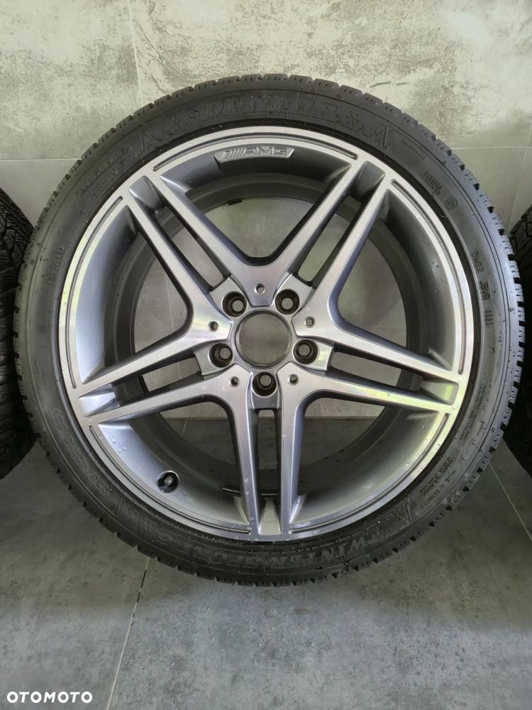 Felgi Koła Mercedes-Benz AMG RONAL 8x18 ET45 A2044019402 opony DUNLOP WinterSport 5 235/40/18 - 6