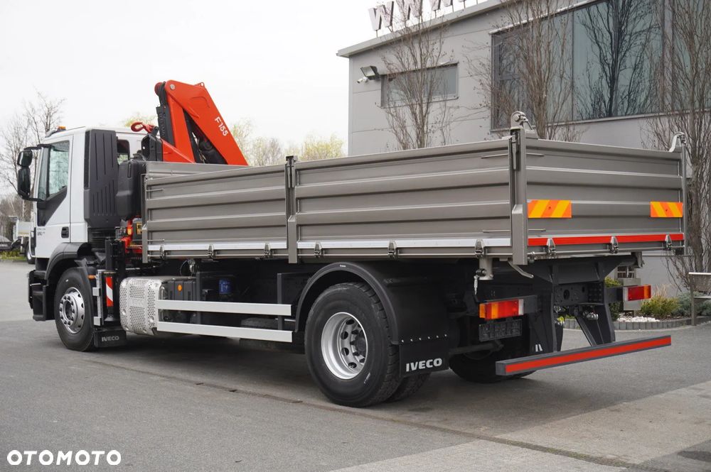 Iveco Stralis 19.310 E6 4x2 / Fassi F155A.0.22 / 690 MTH! / pilot / NOWA 3-stronna wywrotka - 8