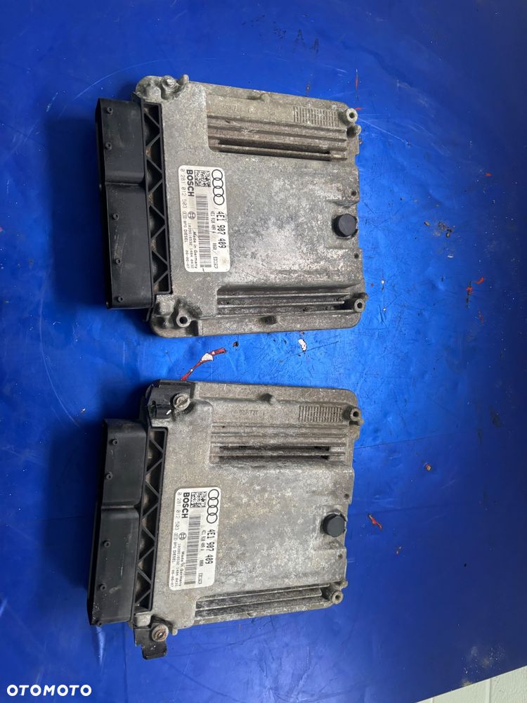 AUDI A8 D3 4.2 TDI STEROWNIK KOMPUTER SILNIKA BVN 4E1907409 - 1