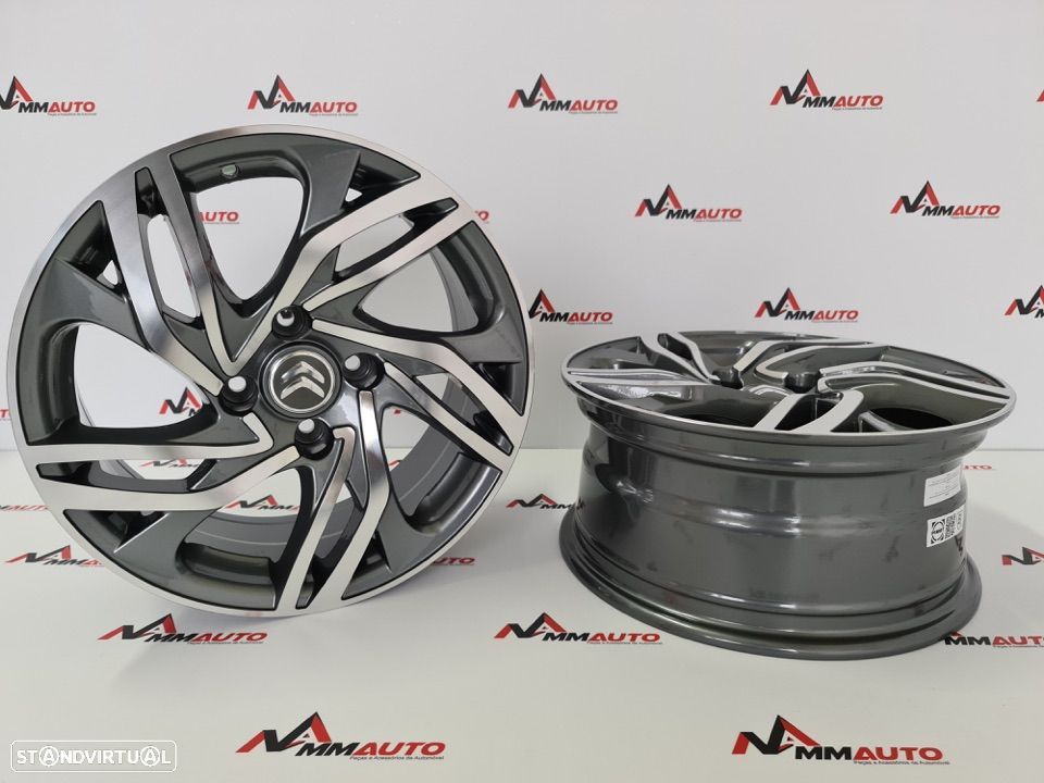 Jantes Look Citroen DS3 Gunmetal 16 - 3