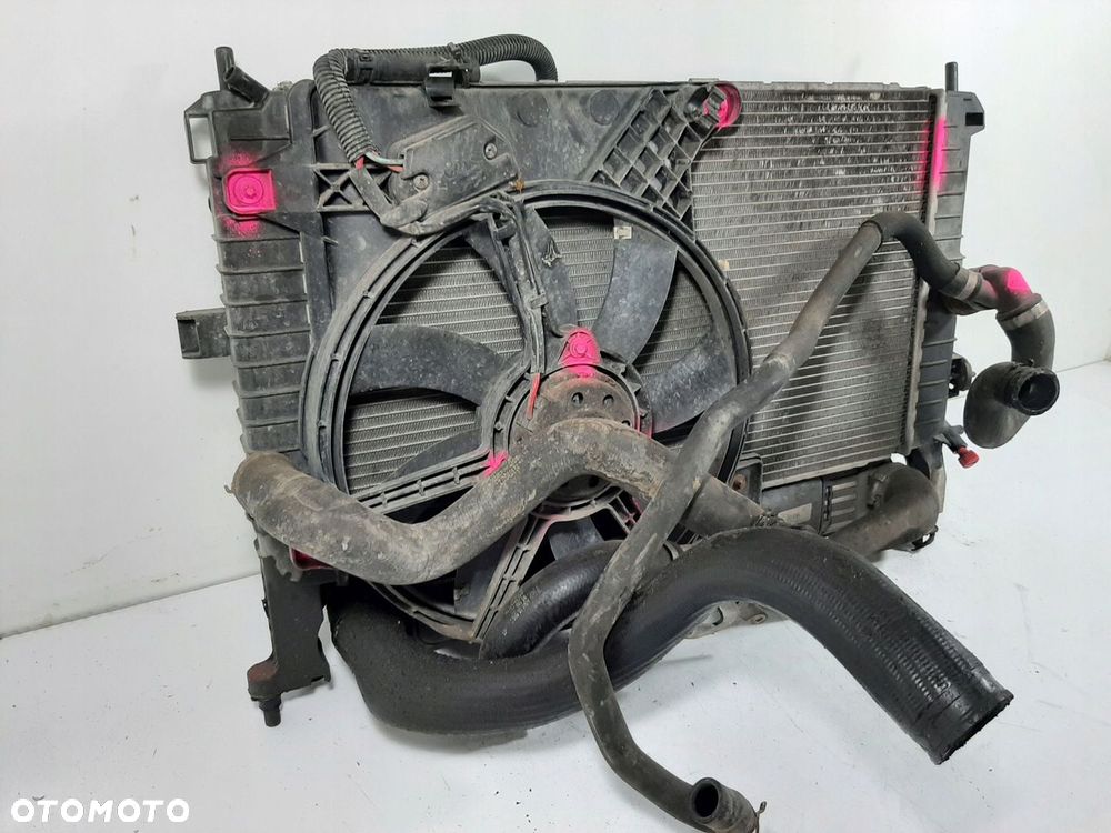 OPEL MERIVA A 1.3CDTI CHLODNICE WODY KLIMATYZACJI WENTYLATORY KPL 52406448 - 9