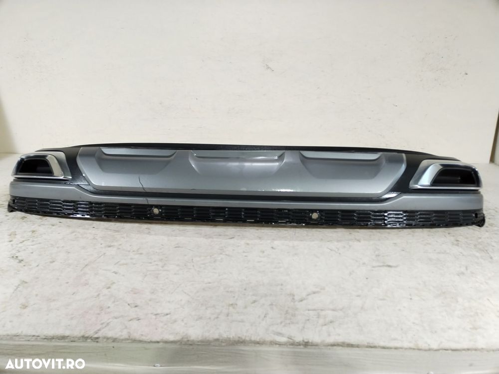 Spoiler bara spate Audi Q7 S-Line 4M facelift, 2020, 2021, 2022, 2023, cod OE 4M0807521K - 2