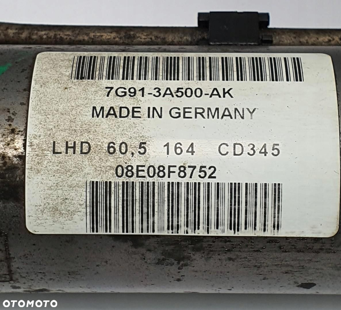 MAGLOWNICA PRZEKŁADNIA FORD MONDEO MK4 7G91-3A500-AK EUROPA - 6