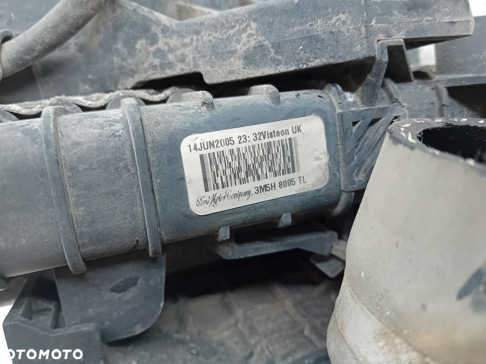 ZESTAW CHŁODNIC WODA KLIMA INTELCOOLER WENTYLATOR FORD FOCUS II 1137328148 - 7