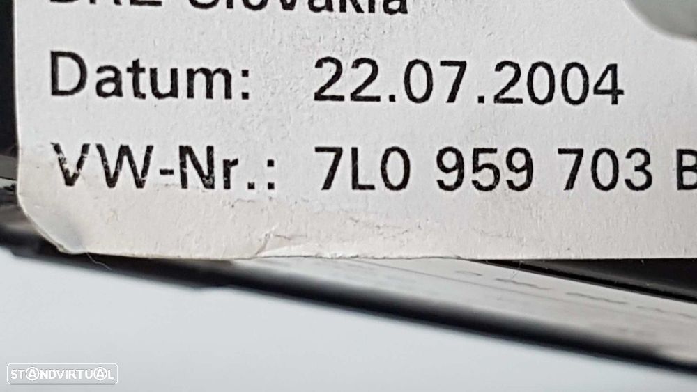 MOTOR ELEVADOR TRASEIRO ESQUERDO VOLKSWAGEN TOUAREG (7LA) TDI V10 - 5