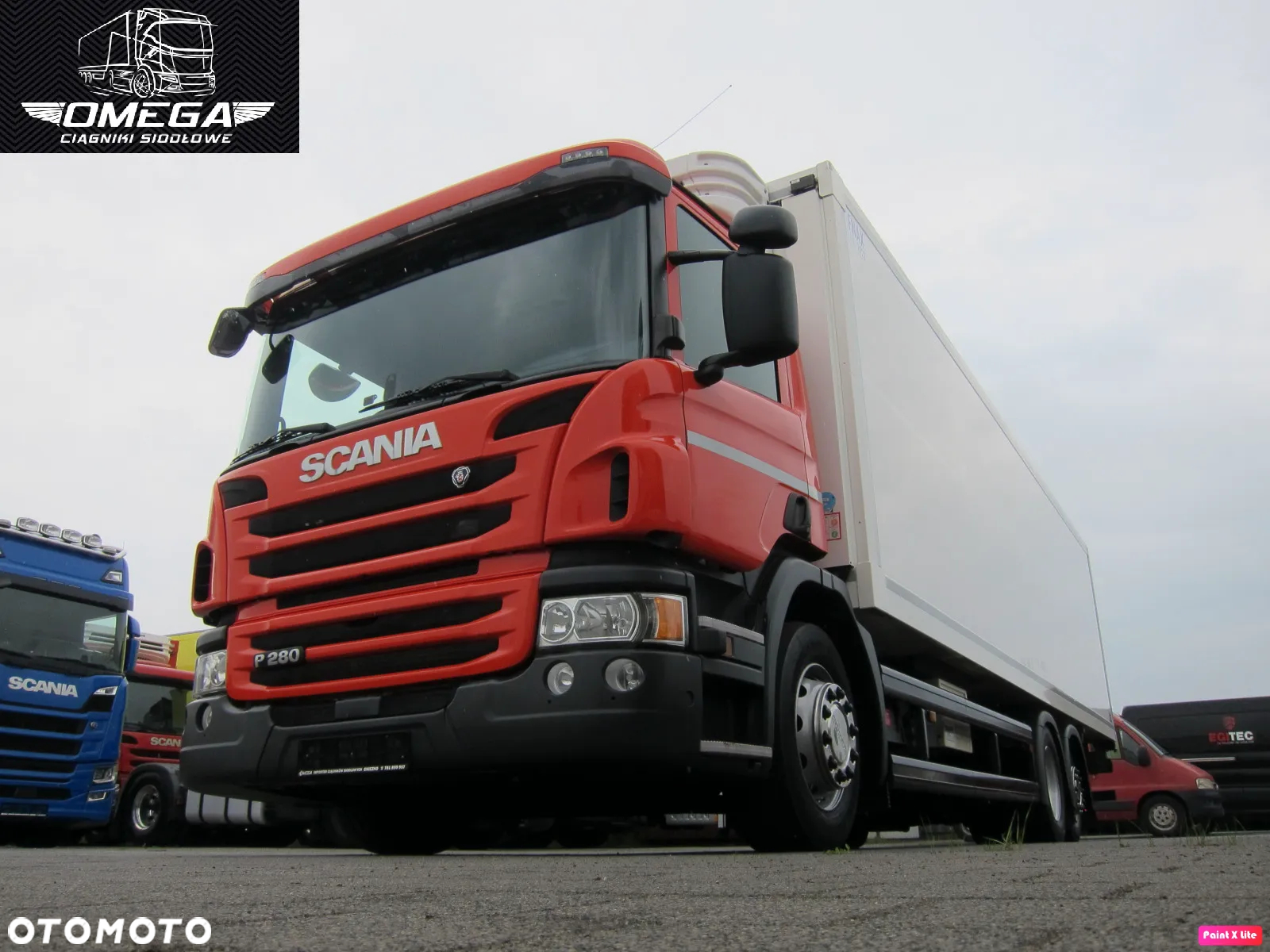 Scania P 280 6X2  Paka 9.0 M / Oś skrętna /Chłodnia / WINDA - 17