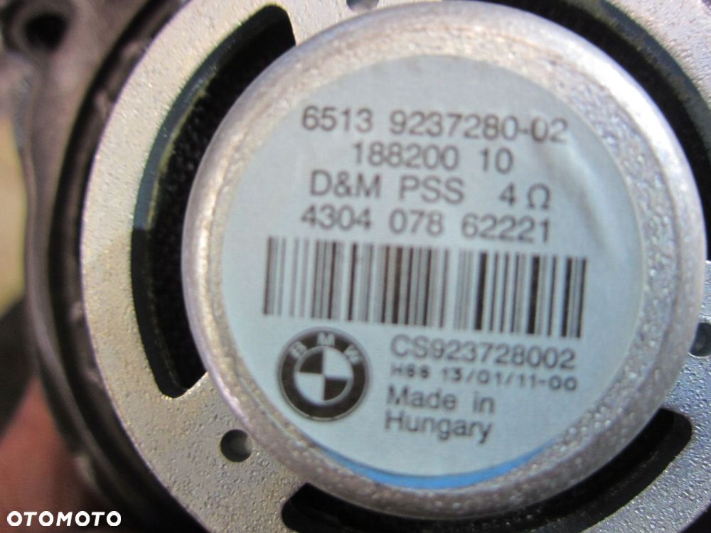 BMW X3 F25 GŁOŚNIK HIFI W DESKĘ 9237280 - 2