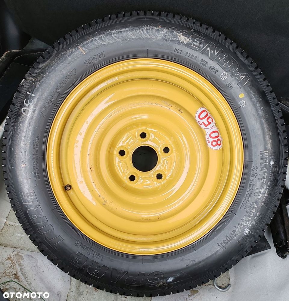 dojazdówka koło zapasowe 17 5x114.3 honda cr-v iv lift 15-18 - 1
