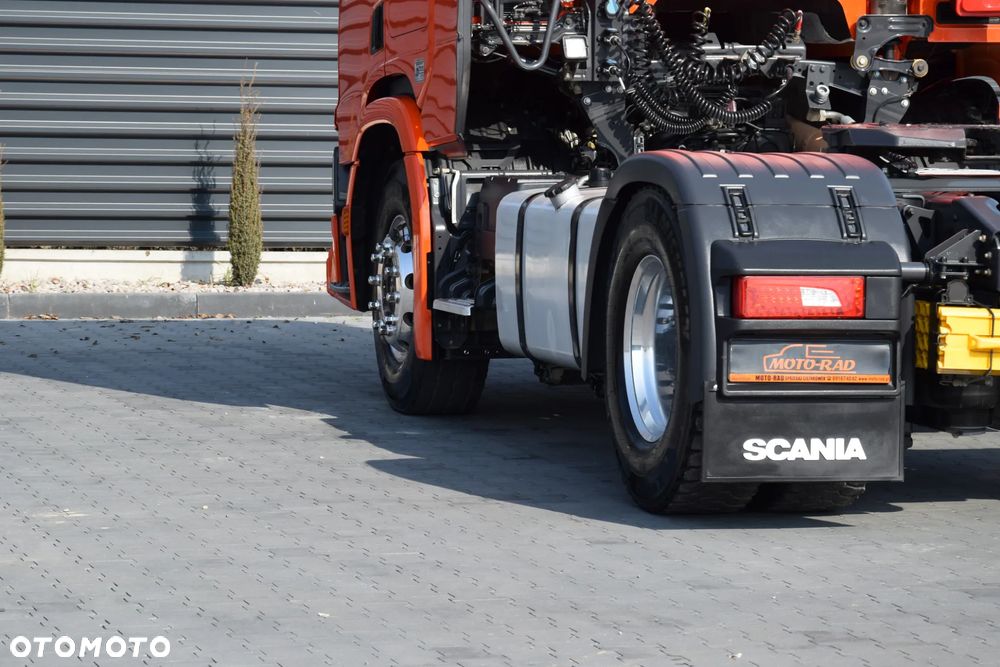 Scania R450 / HYDRAULIKA / RETARDER / ACC / KLIMA / ALUFELGI / LEDY / SERWISOWANA / SPROWADZONA - 10