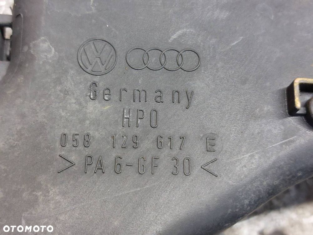 OBUDOWA FILTRA POWIETRZA + PRZEPŁYWOMIERZ AUDI A6 C5 1.9 TDI 038133837M - 5