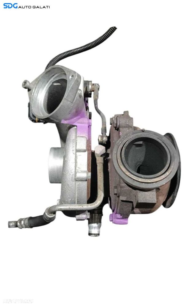 Turbo Turbina Turbosuflanta BMW Seria 5 E60 3.0 D 2003 - 2010 Cod 758351-5 758351-0005 [M9009] - 5