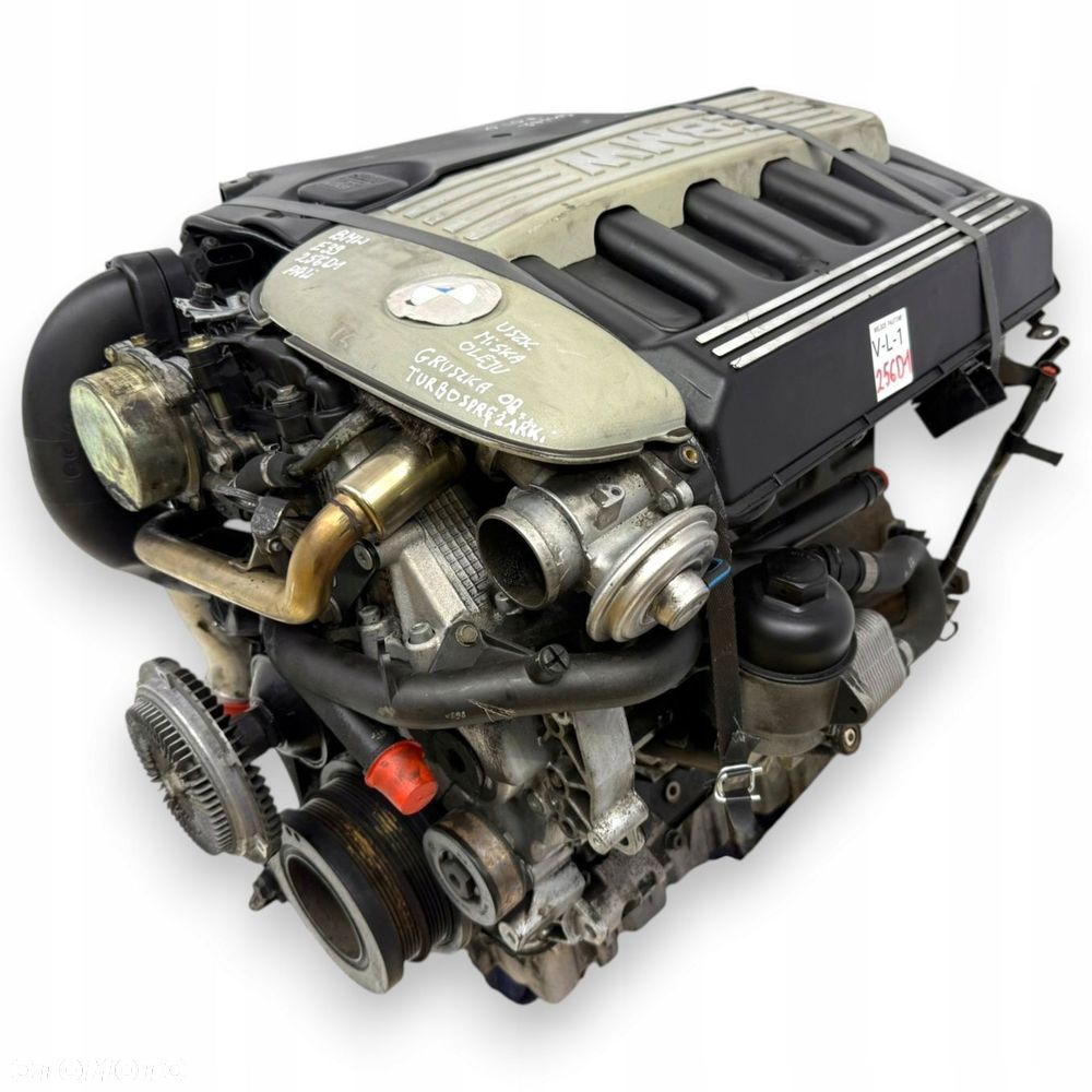 SILNIK M57D25 BMW E39 2.5 D DIESEL 256D1 diesel kompletny 170 999km - 8