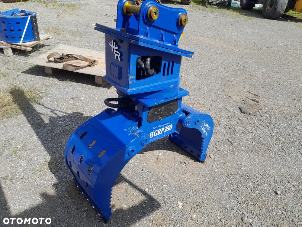 Chwytak hydrauliczny obrotowy sortujący wyburzeniowy kleszcze fi40mm, fi55mm obrotu 171kg. NOWE!!!
