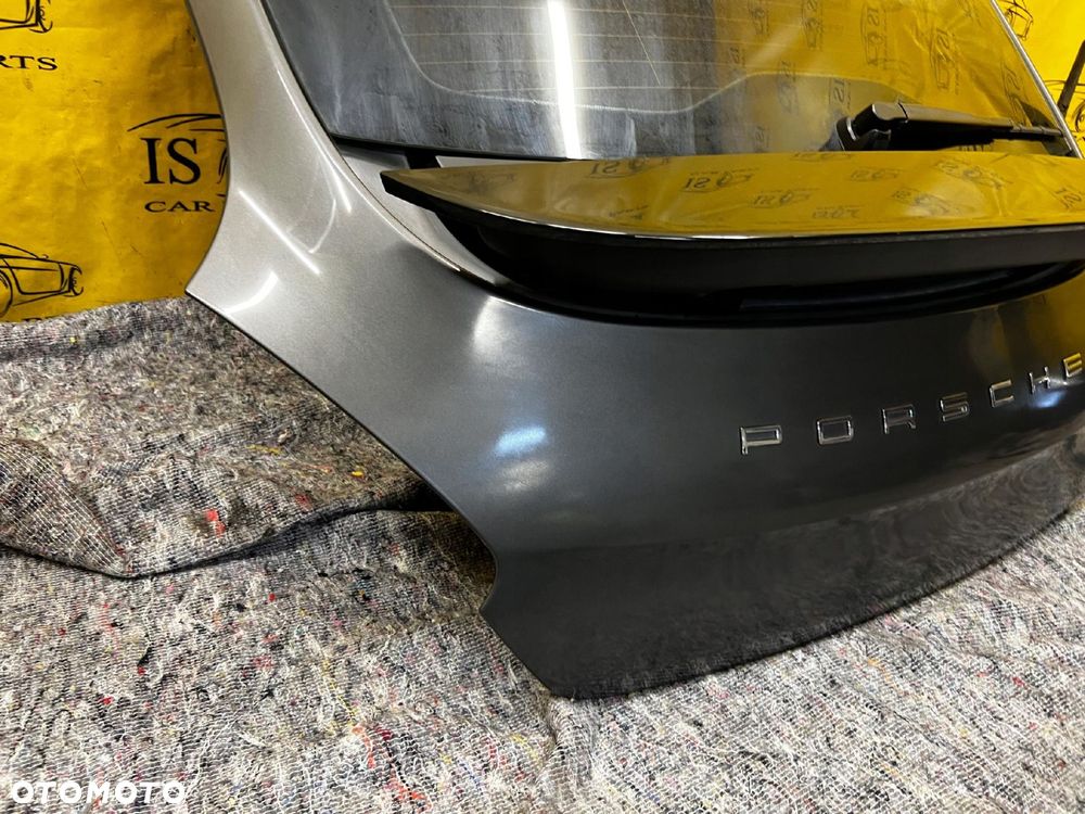 KLAPA TYŁ BAGAŻNIKA PORSCHE PANAMERA 970 I LIFT HYBRID M7S AGATE GREY - 4