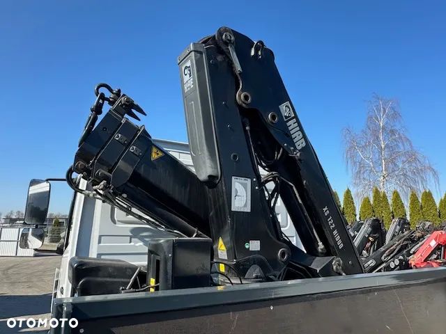 Mercedes-Benz ATEGO 1527 Euro6 HDS HIAB XS 122 pilot wyjscie na rotor, wywrotka - 14
