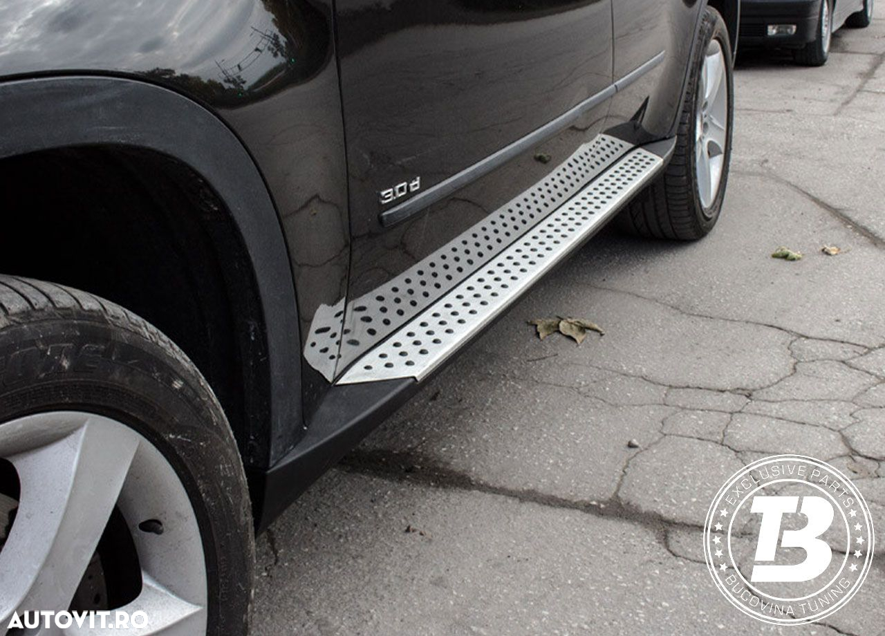 Praguri Aluminiu compatibile cu BMW X5 E70 cu MONTAJ INCLUS - 11