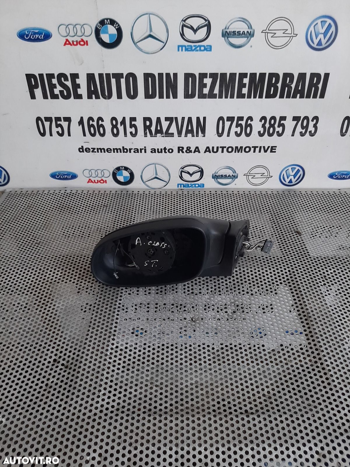 Oglinda Stanga Electrica Fara Sticla Mercedes A Class W168 An 1998-1999-2000-2001-2002-2003-2004 Va - 1