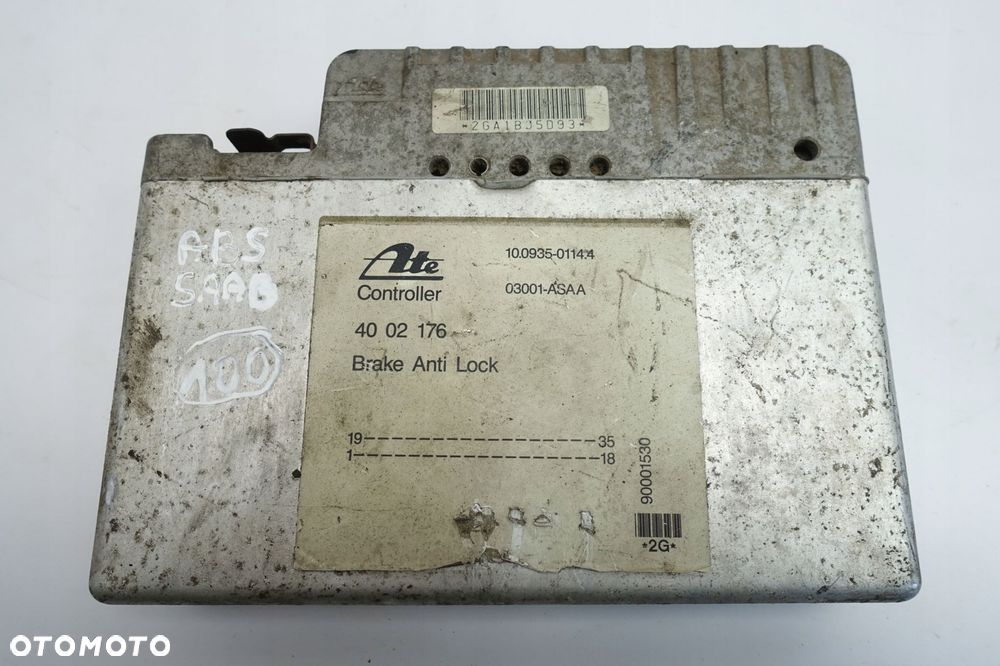 Saab STEROWNIK ABS komputer Moduł 4002176 ATE - 1