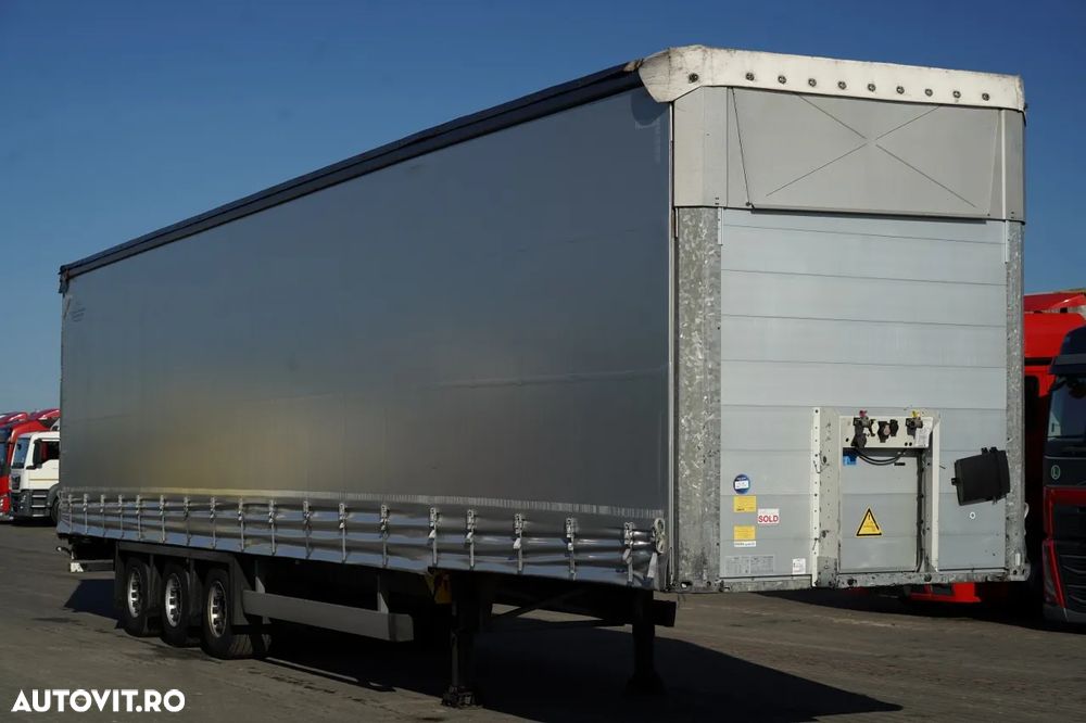 Schmitz Cargobull CORTINĂ / MEGA / PONT JOS / LVD - 1