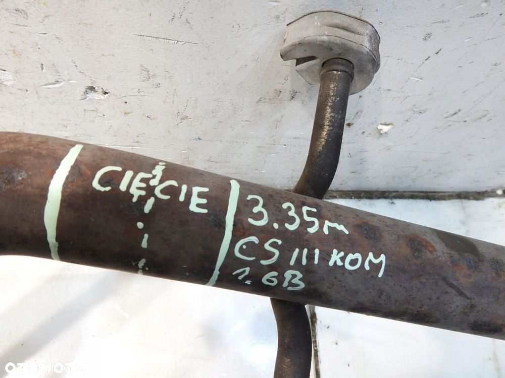 TŁUMIK CITROEN C5 III X7 KOMBI 1.6 THP - 2