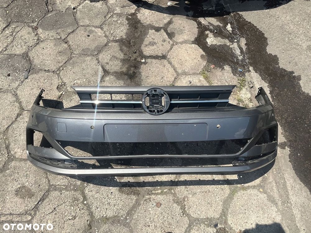VW Polo VI zderzak przód przedni 2GS807221 - 1
