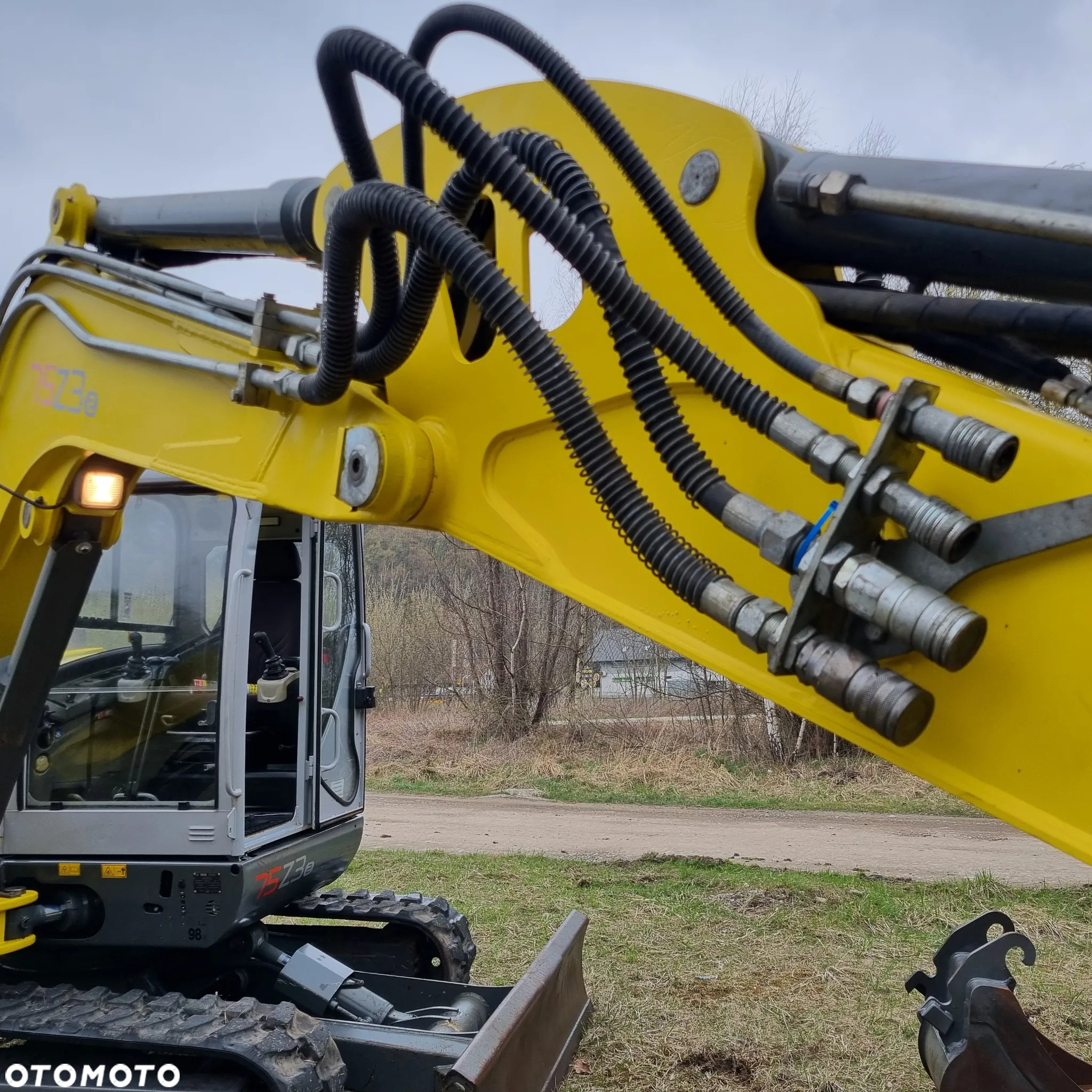 Wacker Neuson 8 ton Koparka Gąsienicowa 75Z3- komplet łyżek!- 2015r IMPORT NORWEGIA Klima jak Nowa - 24