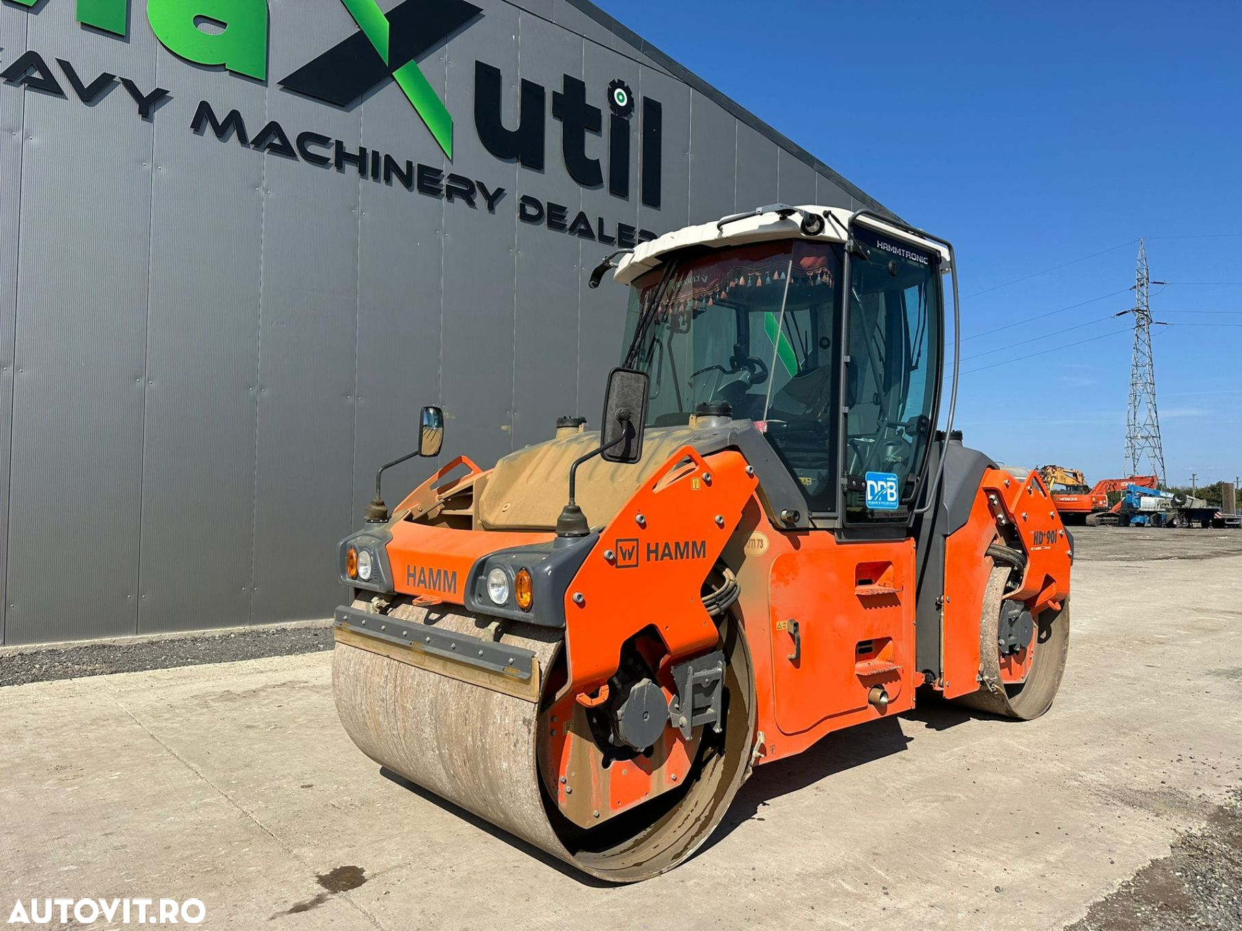 Hamm HD+ 90i VV Cilindru Compactor - 9