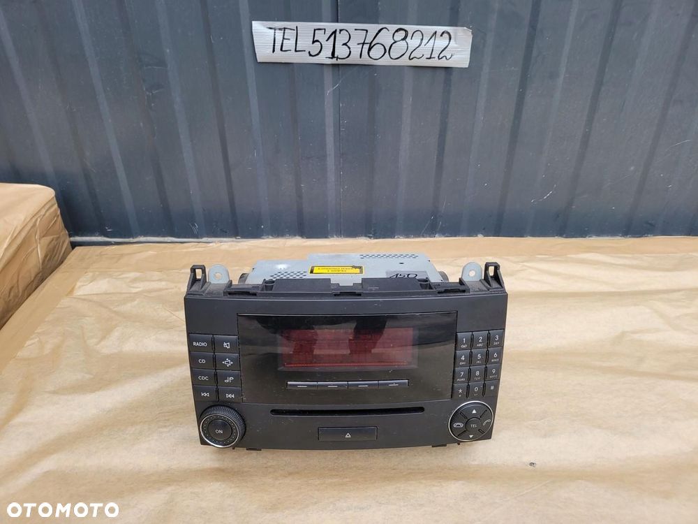 RADIO MERCEDES-BENZ W169 180CDI 04-12 A1698207589 - 3