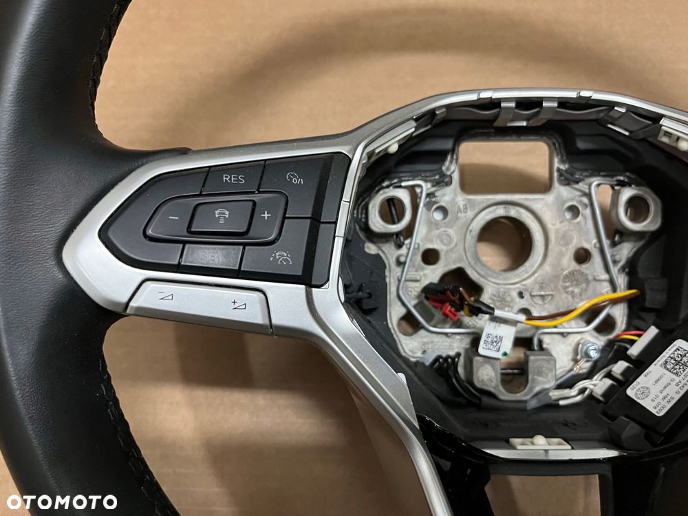 kierownica vw golf viii vw golf 8 tiguan ii 5na skÓra grzana bez Łopatek - 2