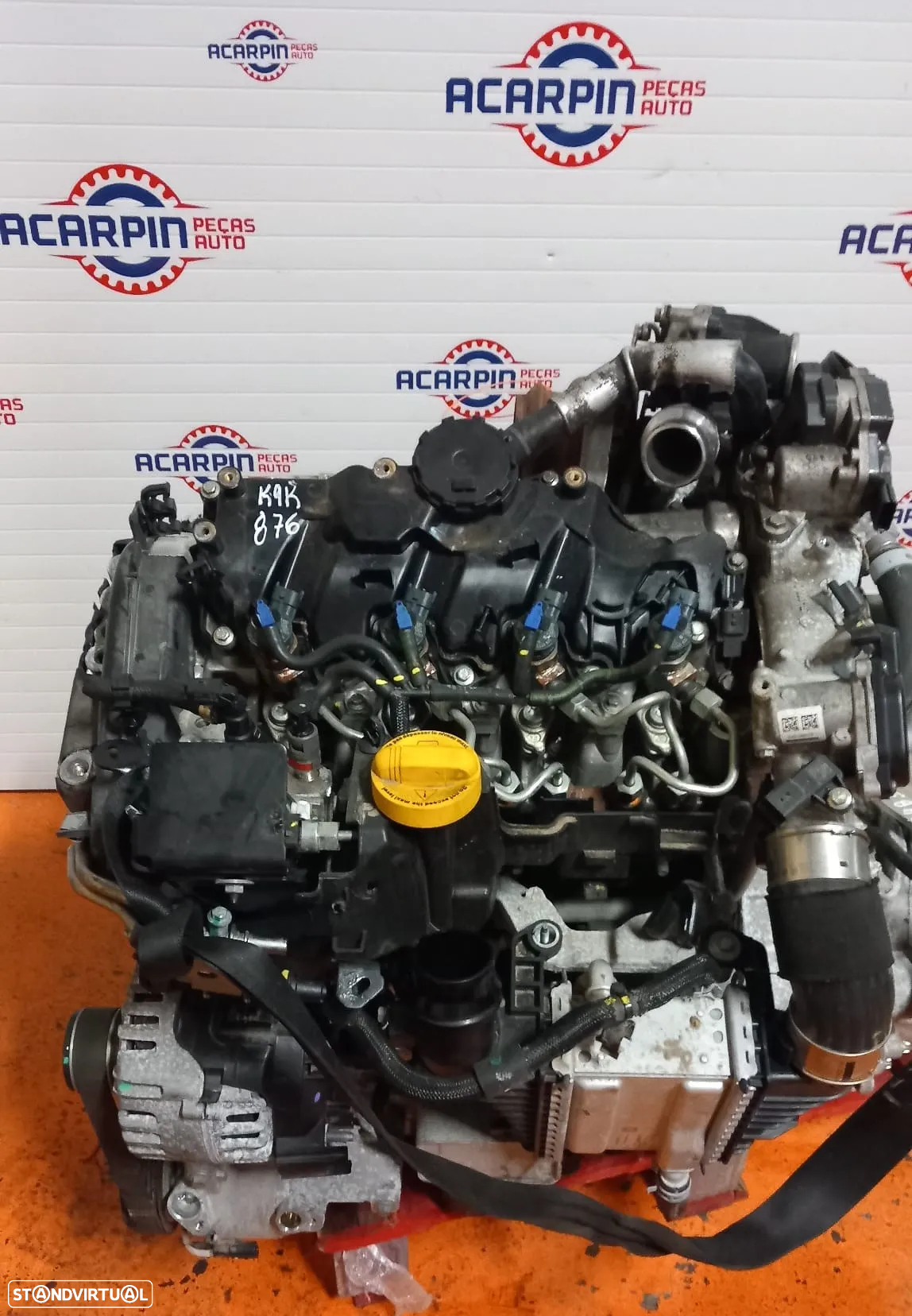 Motor Dacia Duster/Renault Kangoo/Clio V 1.5 Dci Ref: K9K876 com 14 Mil Kms - 2