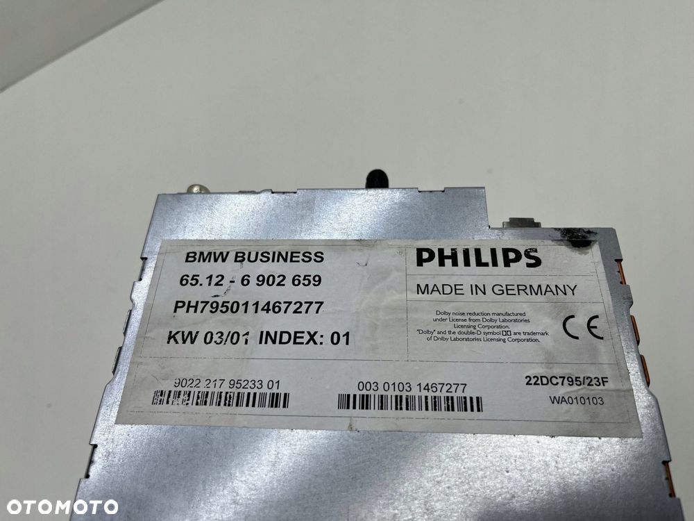 BMW 3 E46 COUPE RADIO BUSINESS CZYTNIK 6902659 - 6