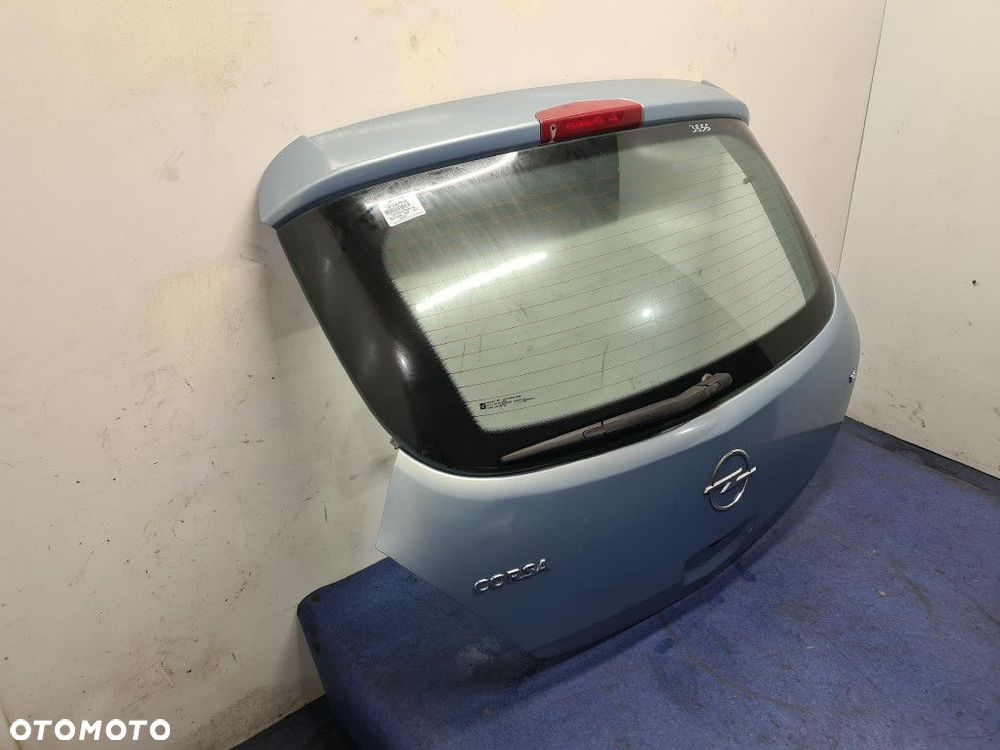 OPEL CORSA  D TYLNA KLAPA BAGAŻNIKA  3D - 4