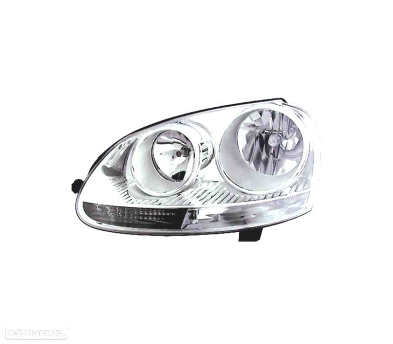 FAROL ESQ ÓPTICAS PARA VOLKSWAGEN VW GOLF V 03-08 JETTA III 05-10 - 1