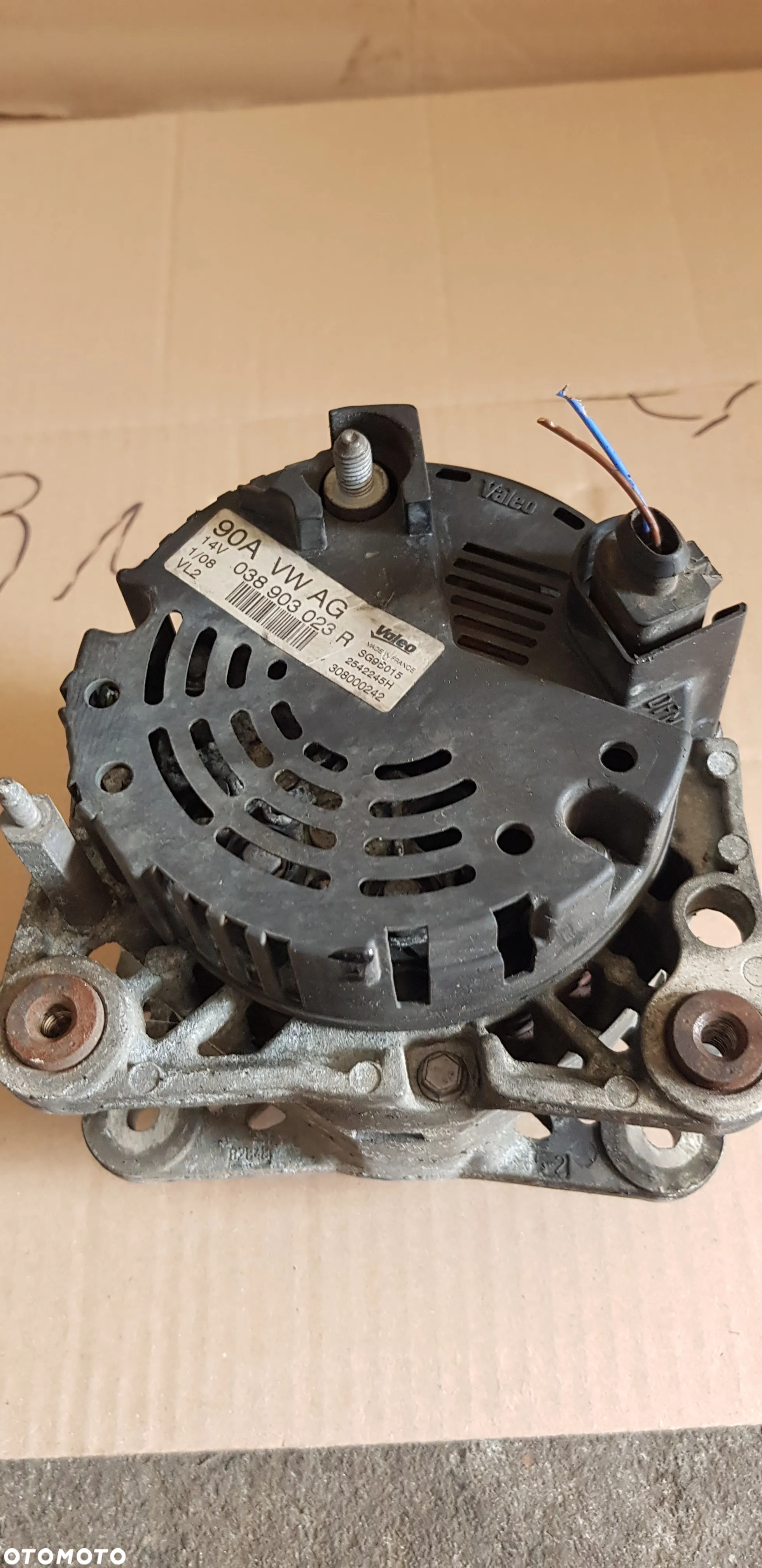 Fabia II Polo alternator 1.2 12V 90A - 2