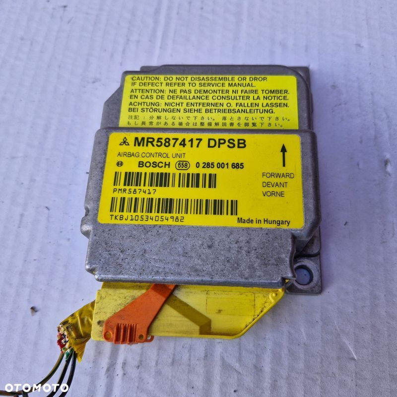MODUŁ SENSOR AIRBAG MITSUBISHI COLT VI MR587417 - 1