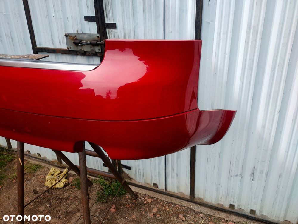 zderzak tył audi a4 b6 kombi kolor ly3c 2 rury - 6