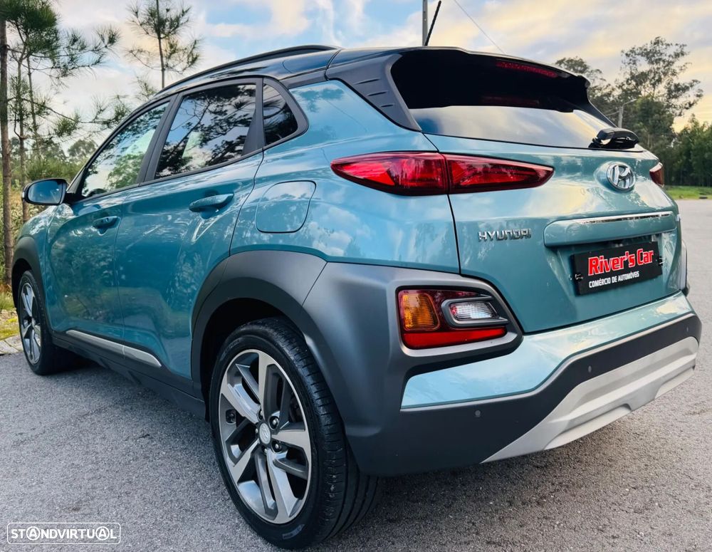 Hyundai Kauai 1.0 T-GDi Premium Pele/Tec.Vermelho - 14