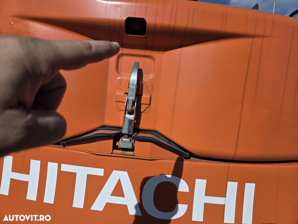 Hitachi ZX85, 2022, 3.177h, LAMA NIVELARE, senile CAUCIUC NOI, CUPLA RAPIDA HIDRAULICA+3 cupe noi, adanc sapare 5m, latimie 2,2m, inst picon pe brate, inst rotire pe brate, Aer condi, Antifurt, Computer in lb romana, leasing 4 ani-PROMOTIE 62.900 EUR+Tva - 27